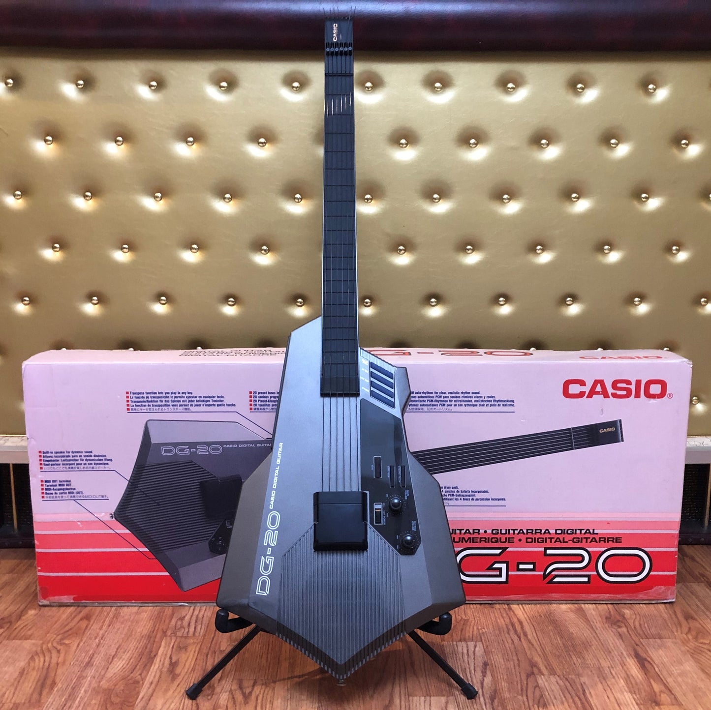 Vintage 1980s Casio DG-20 Digital Guitar Synthesizer