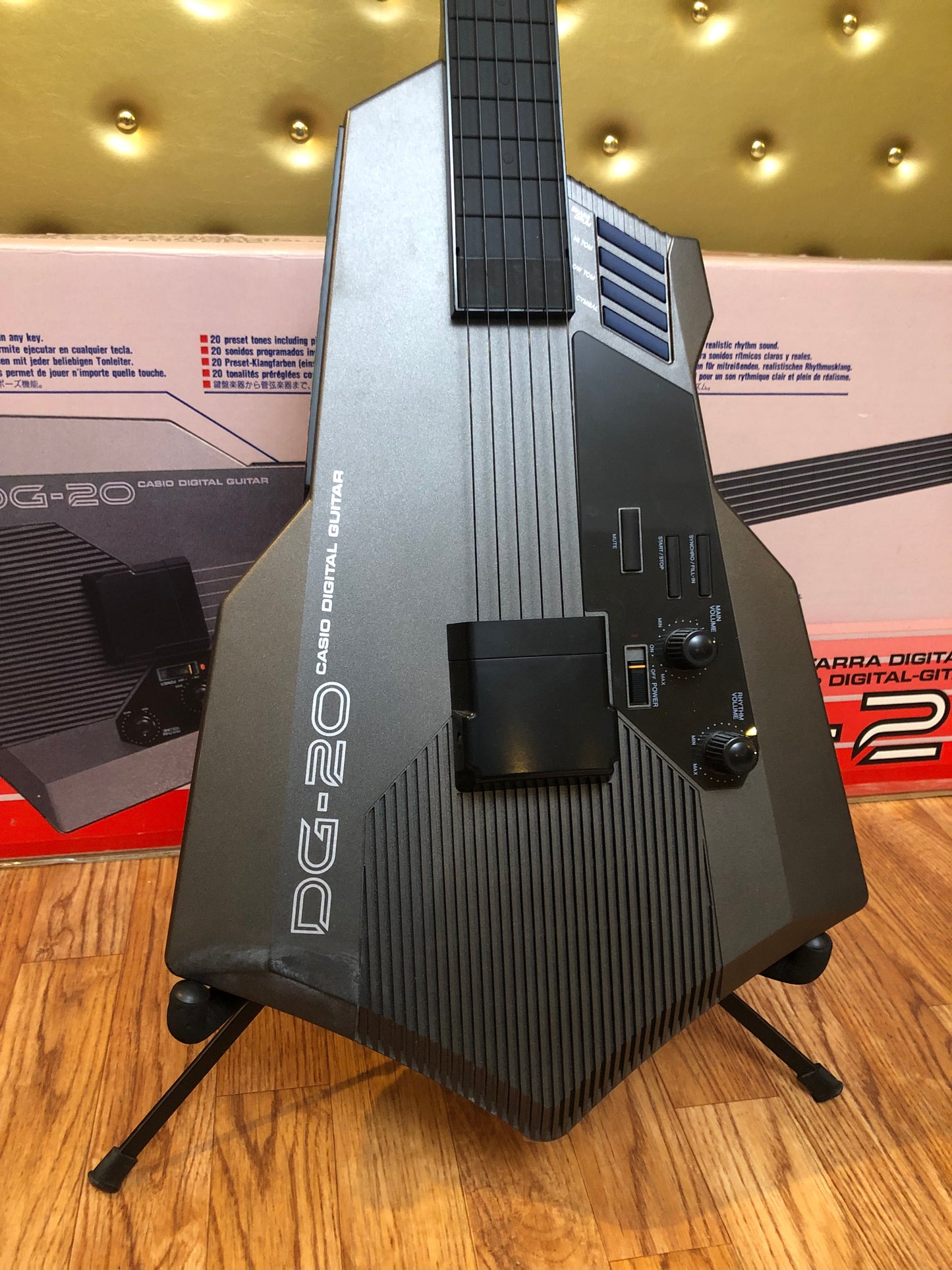 Vintage 1980s Casio DG-20 Digital Guitar Synthesizer