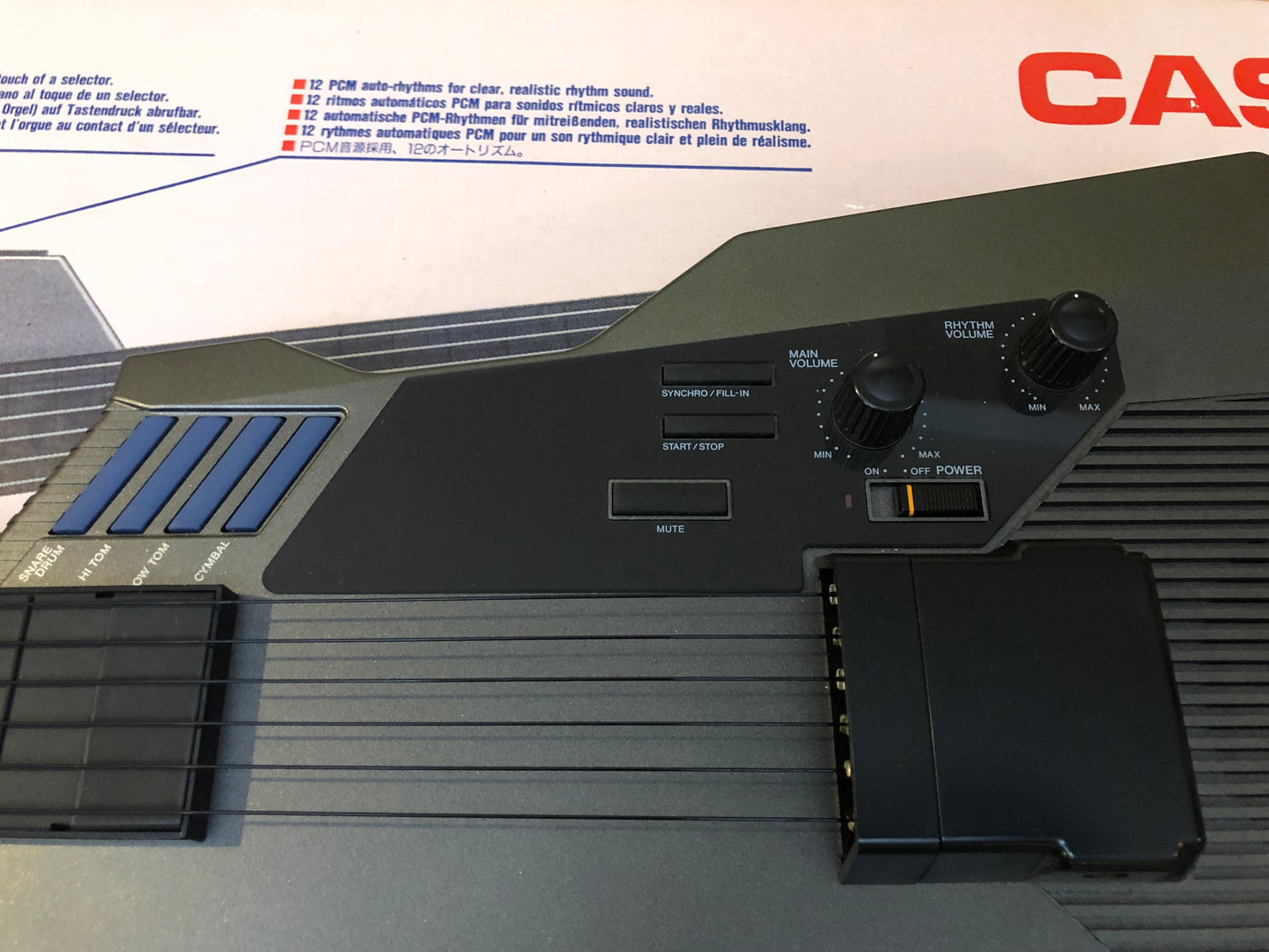 Vintage 1980s Casio DG-20 Digital Guitar Synthesizer
