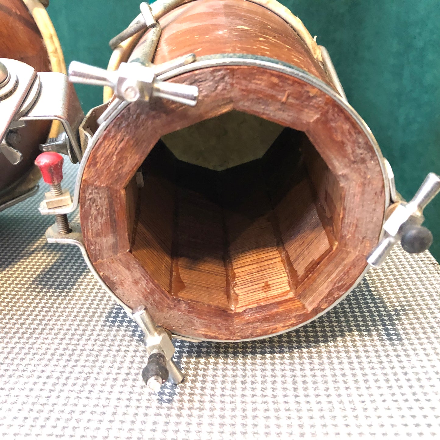 1960s Gretsch Model 4497 Redwood Pro Bongos