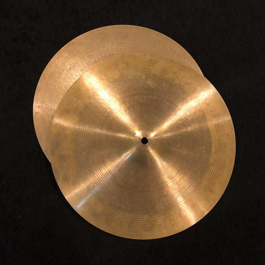 14" Zildjian A 1970s Hi-Hat Cymbal Set 892/1228g #52