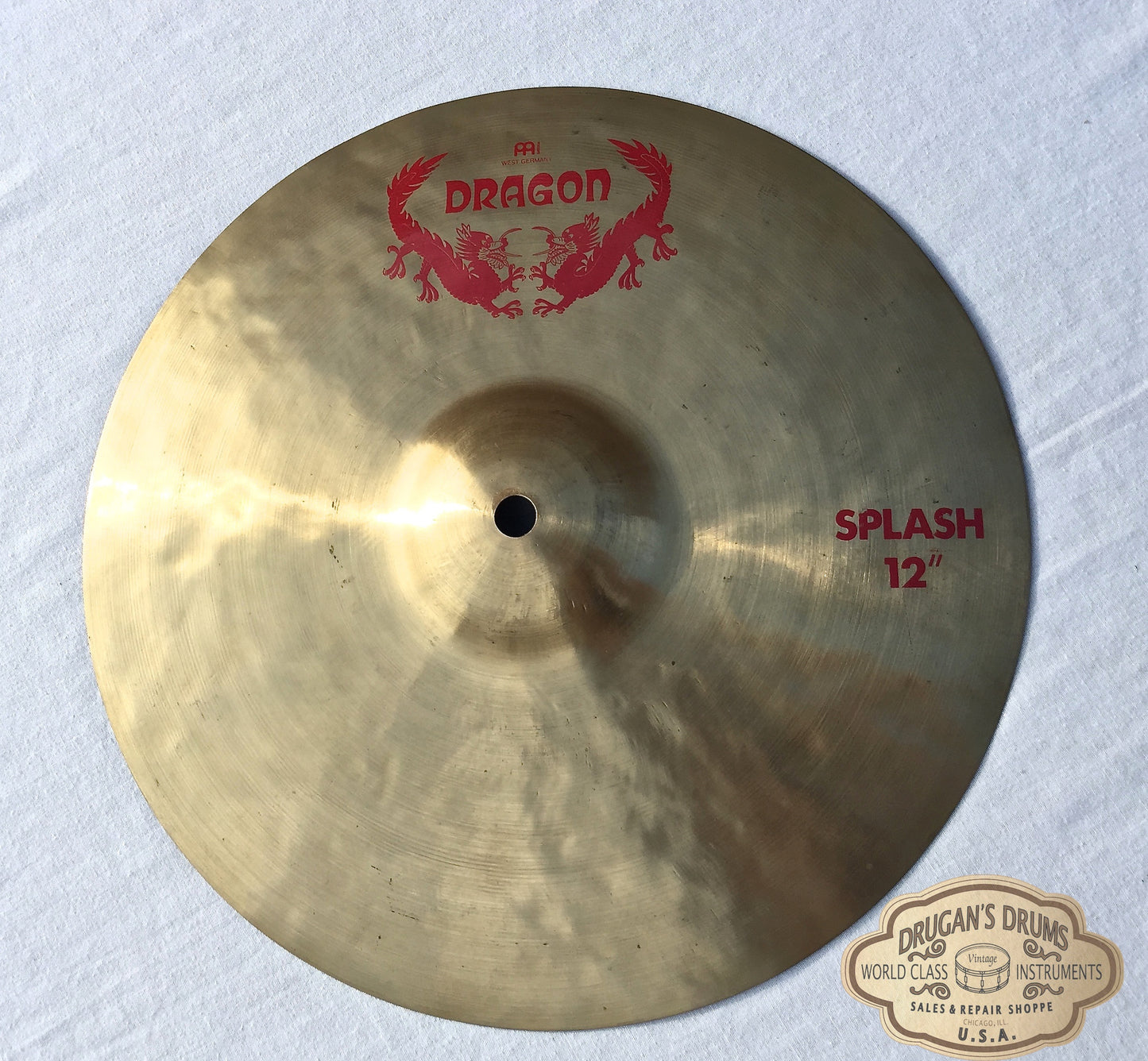 12" Meinl Dragon Splash Cymbal 642g - Inventory # 149