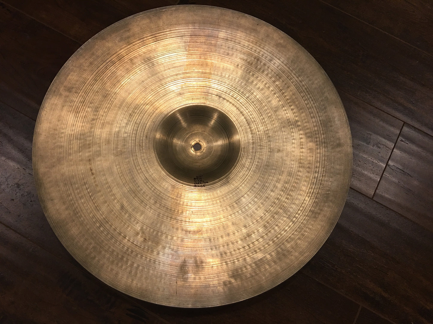 20" Zildjian A 1950s Ride Cymbal 2154g #419