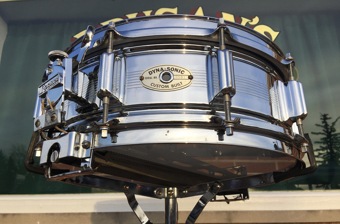 Rogers 1960s 5"x14" 7-Line Dynasonic Snare Drum