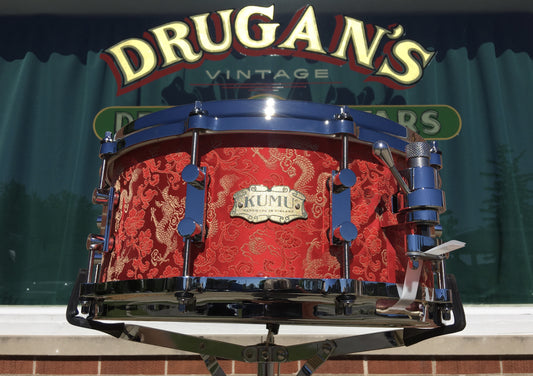 Kumu 6x14 Custom Red Dragon One-Off NAMM Snare Drum