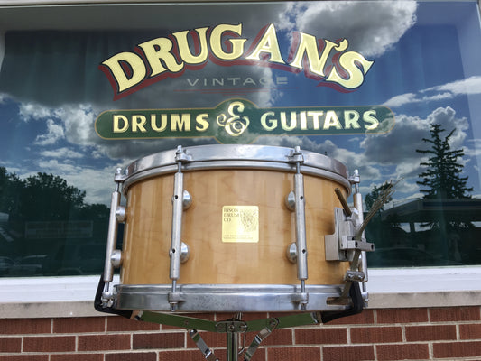 Bison Snare Drum - Early Production Symphonic Model 7"x14"