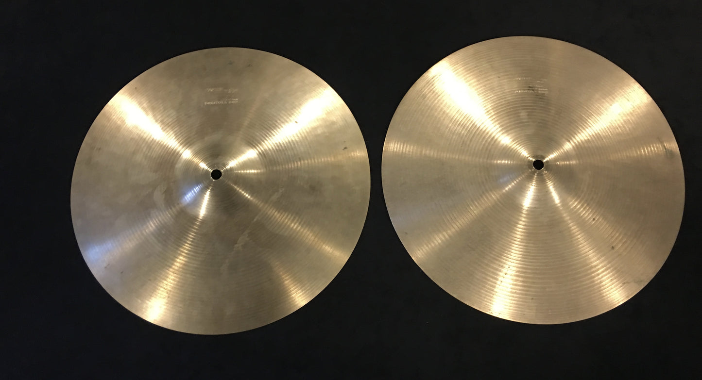 14" Paiste 602  Hi Hatt Pair #38