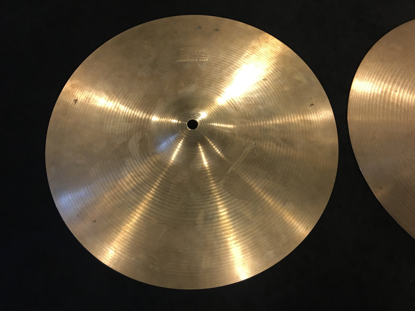14" Paiste 602  Hi Hatt Pair #38