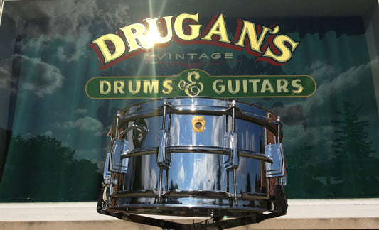 Ludwig 1963 6.5x14 Pre-Serial # Keystone Supraphonic LM402