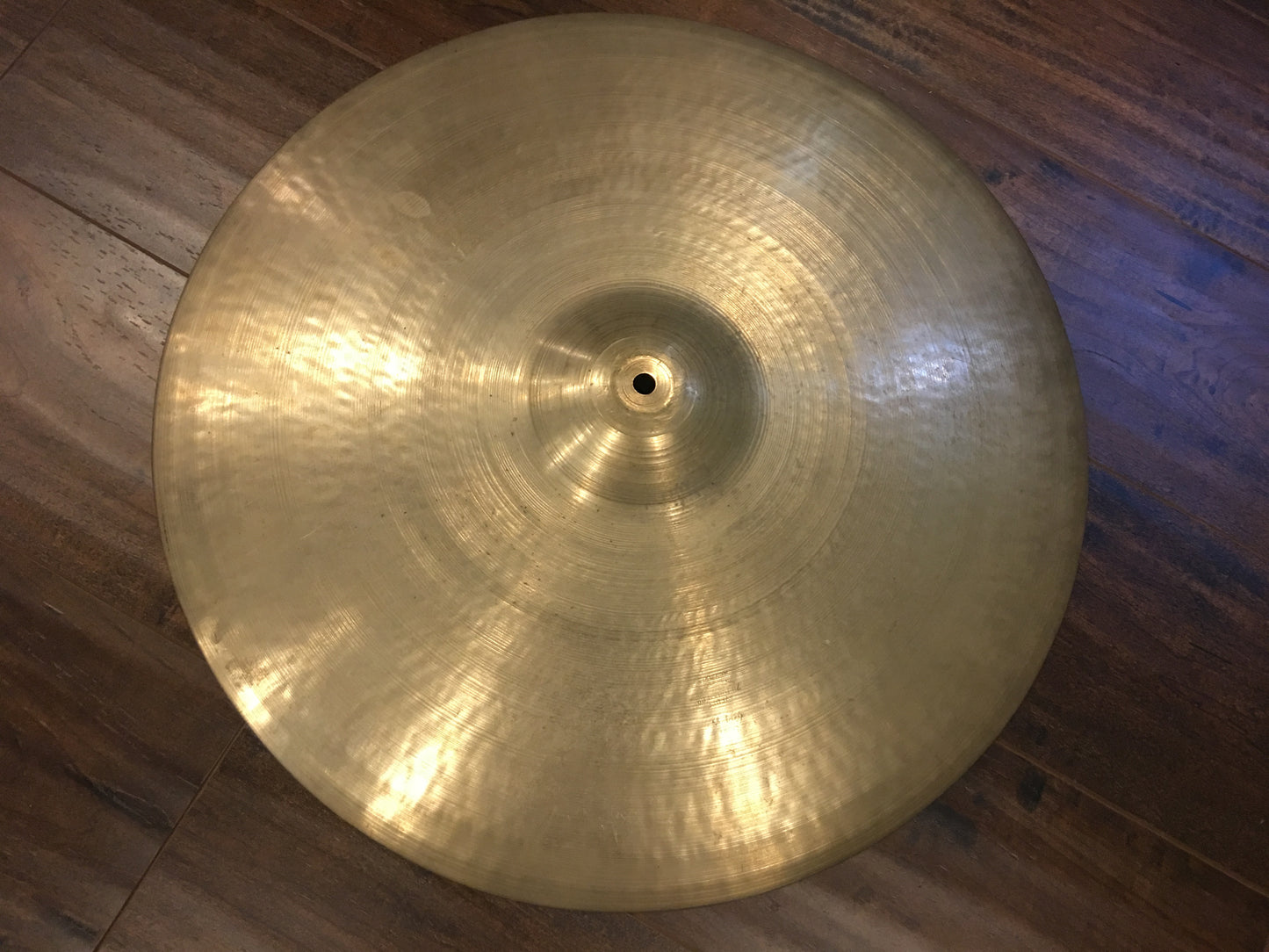20" Zildjian A Early 1950s Trans Stamp Ride Cymbal 1966g #459