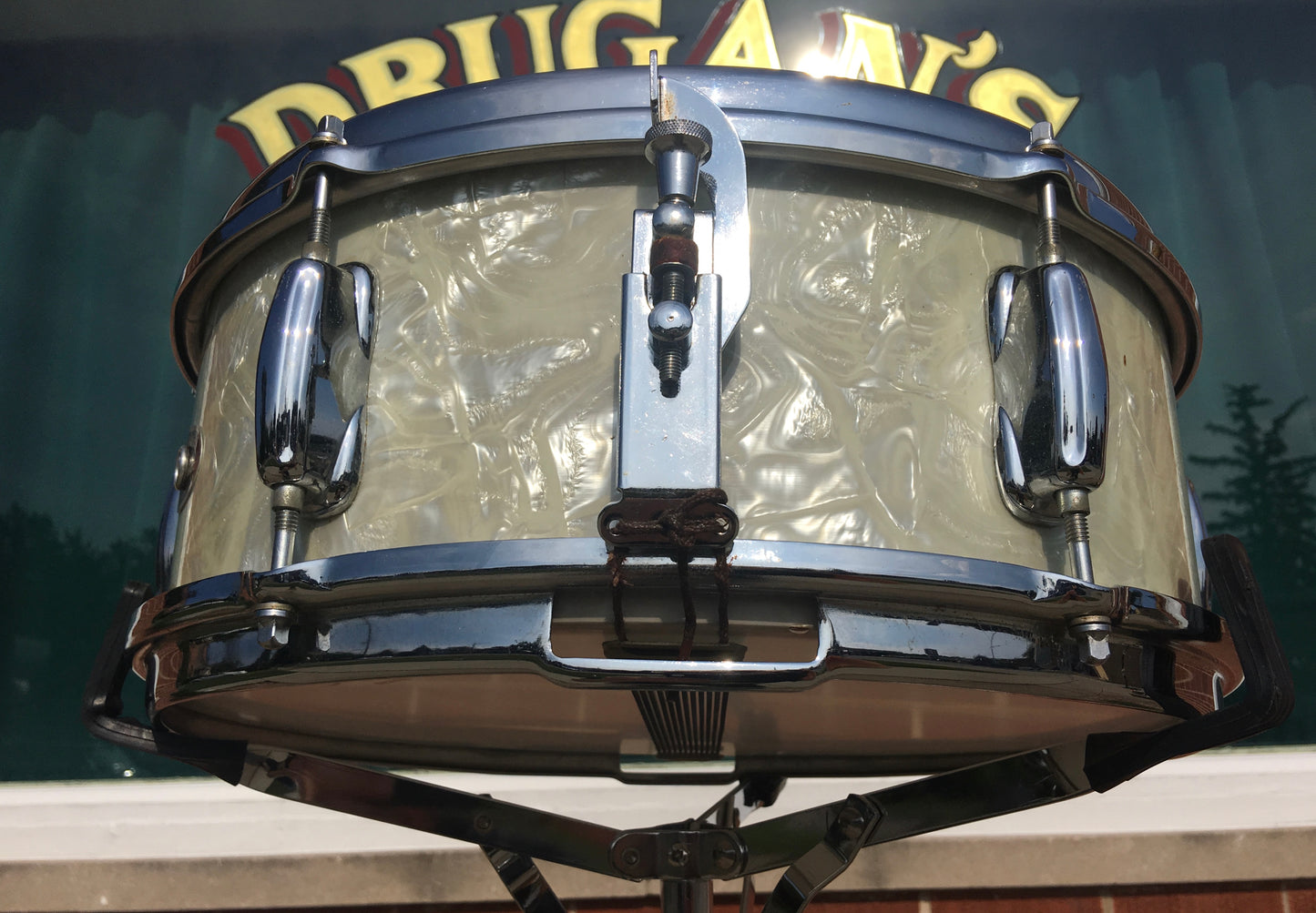 Slingerland 5.5"x14" Snare Drum - White Marine Pearl - 1970