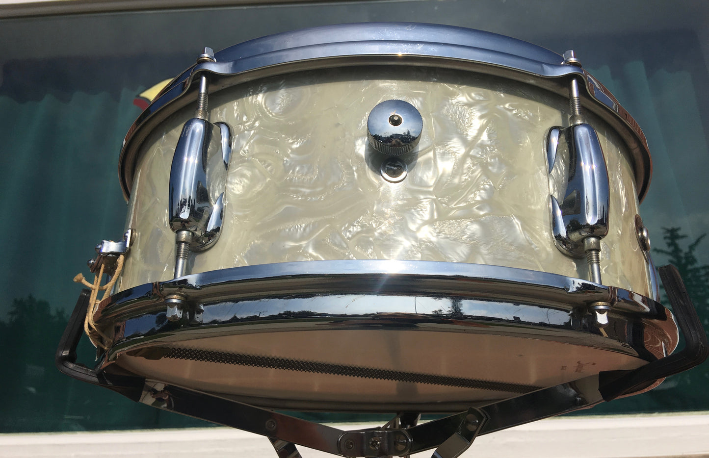 Slingerland 5.5"x14" Snare Drum - White Marine Pearl - 1970