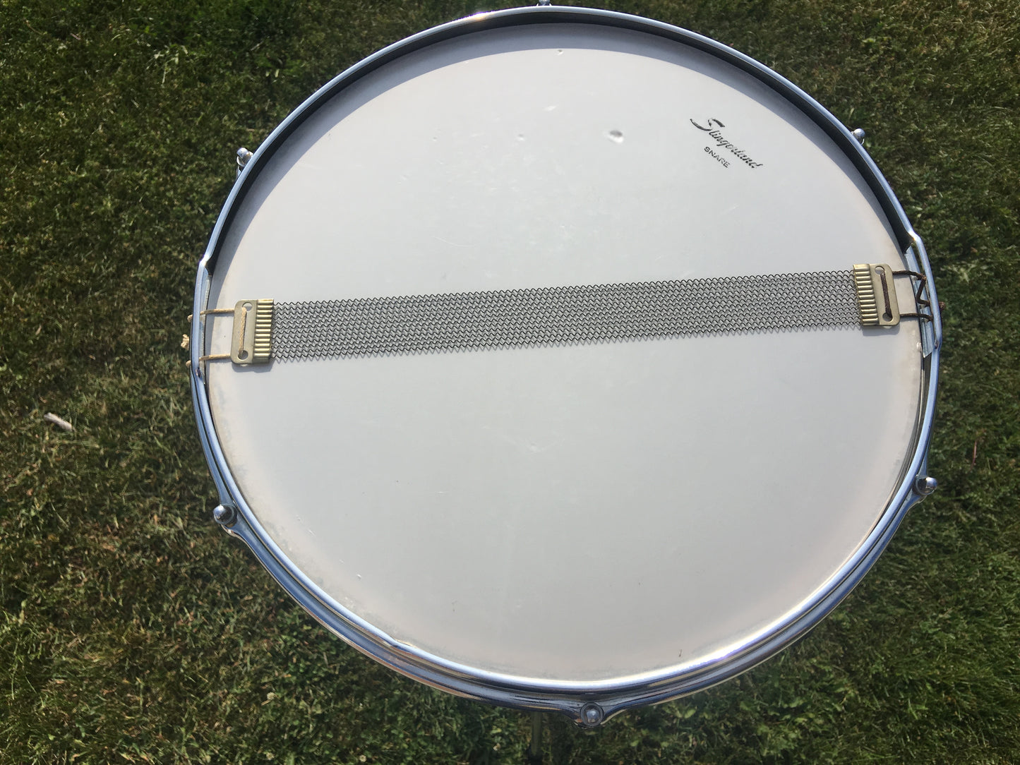 Slingerland 5.5"x14" Snare Drum - White Marine Pearl - 1970