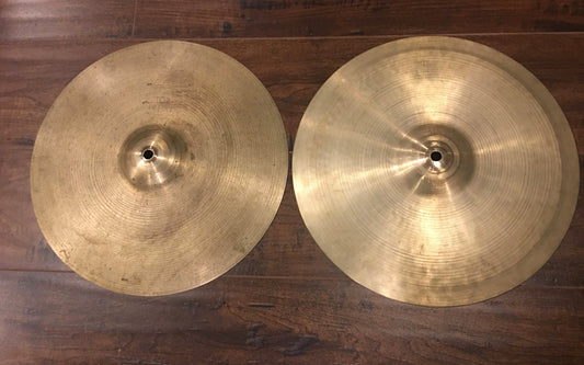 14" Zildjian A 1950s Hi-Hat Cymbals 738g / 784g #464