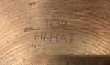 14" Zildjian A 1950s Hi-Hat Cymbals 738g / 784g #464