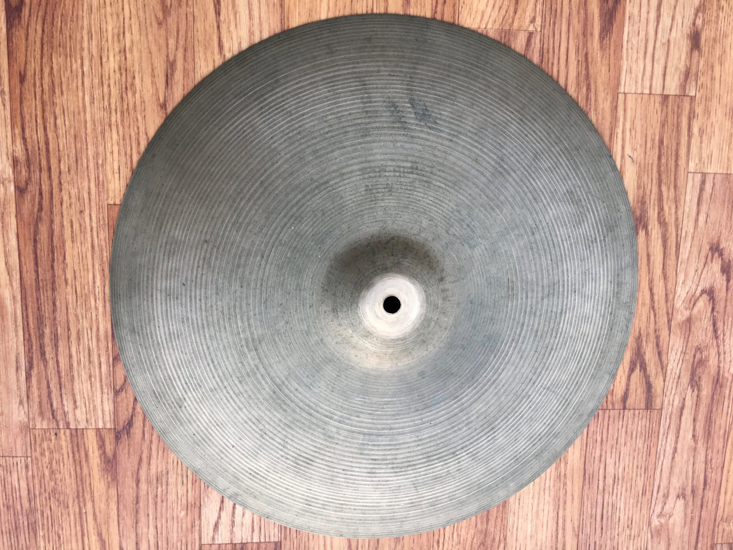 16" Zildjian New Beat Ink Stamp Hi Hat Top Single Rare