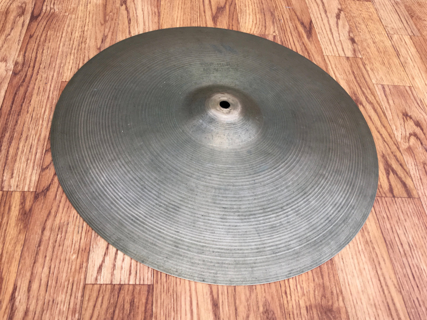 16" Zildjian New Beat Ink Stamp Hi Hat Top Single Rare