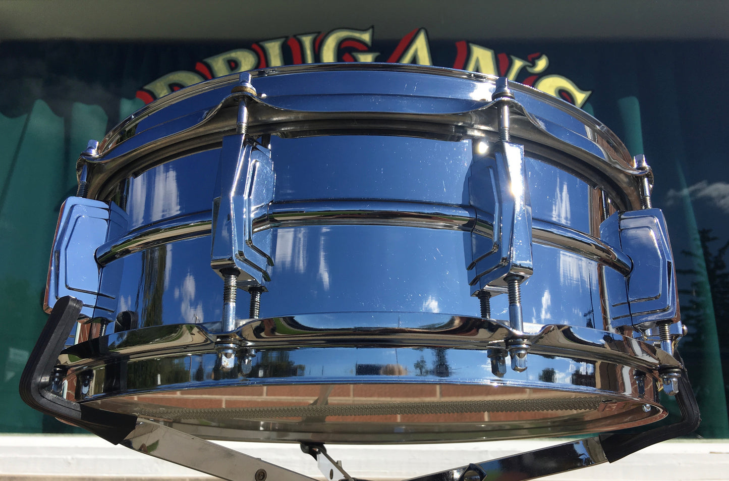 Vintage 1969 Ludwig Supraphonic Keystone Snare Drum - CLEAN - Excellent!