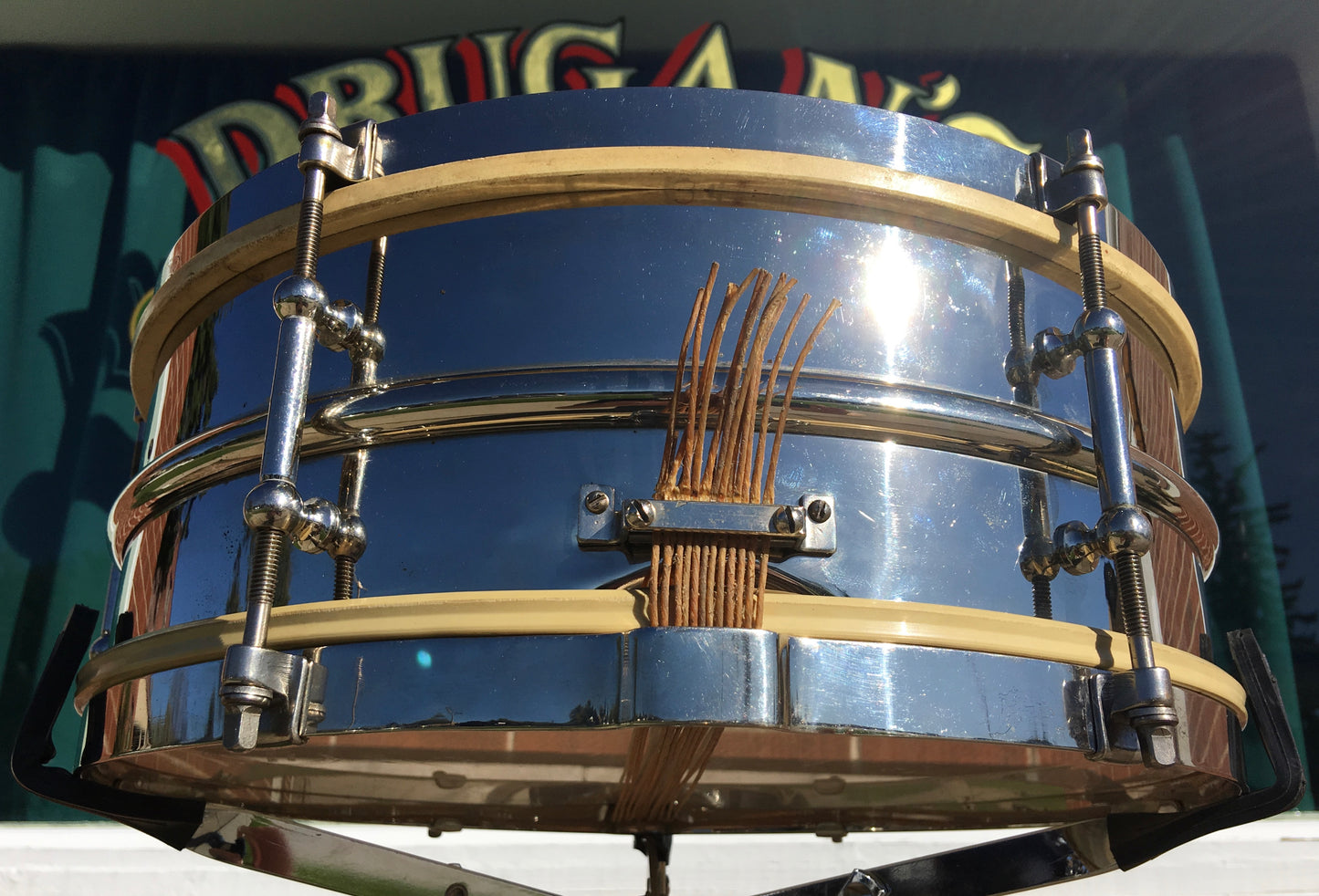 Vintage 1920s 5"x14" Ludwig Universal Model Snare Drum