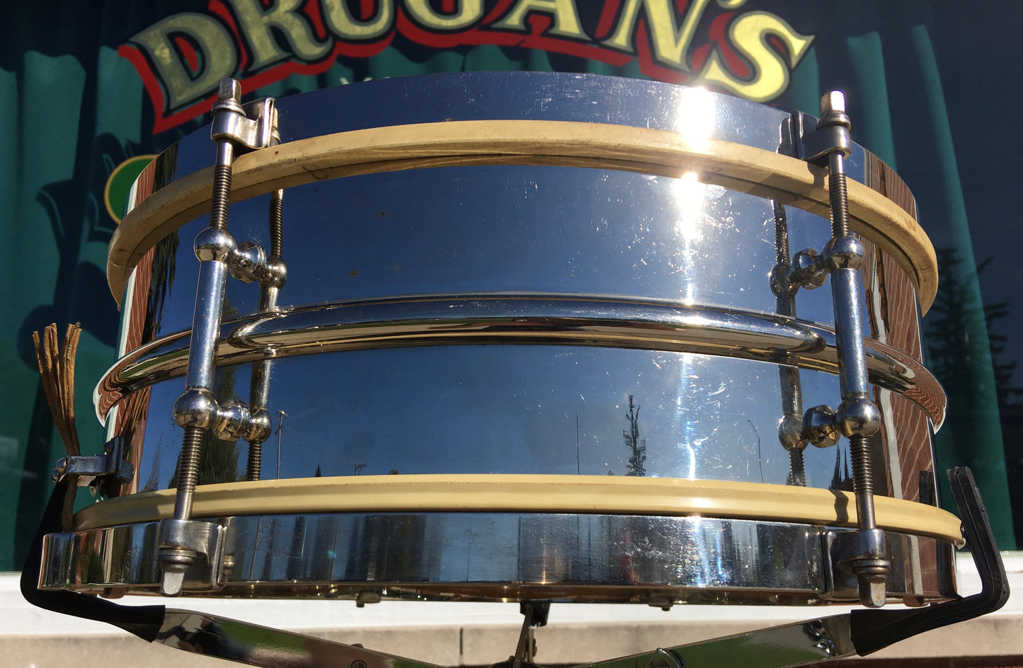 Vintage 1920s 5"x14" Ludwig Universal Model Snare Drum
