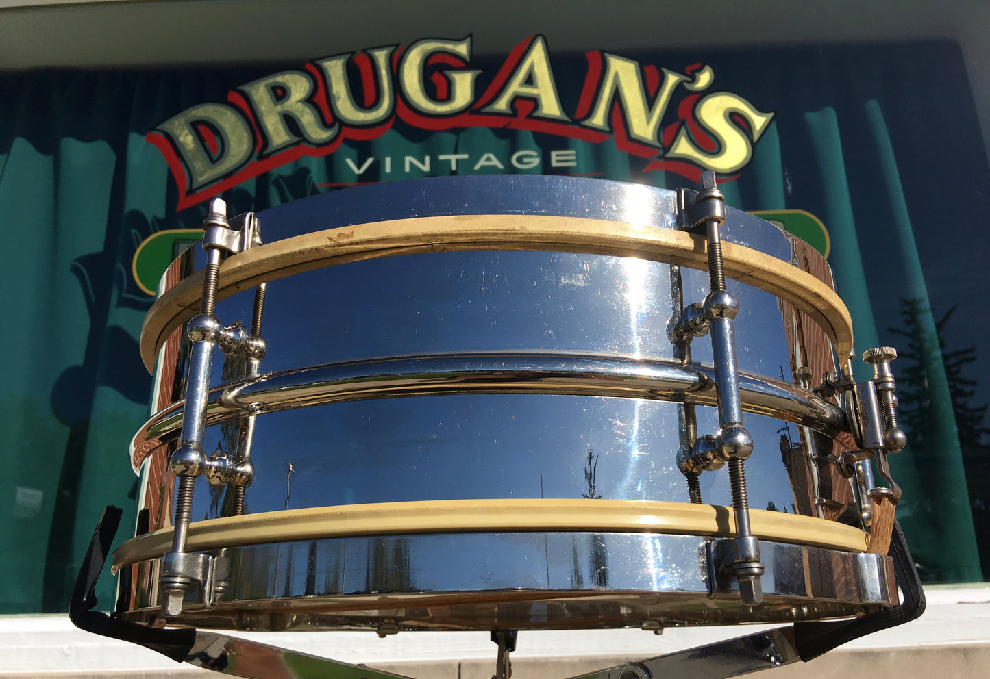 Vintage 1920s 5"x14" Ludwig Universal Model Snare Drum