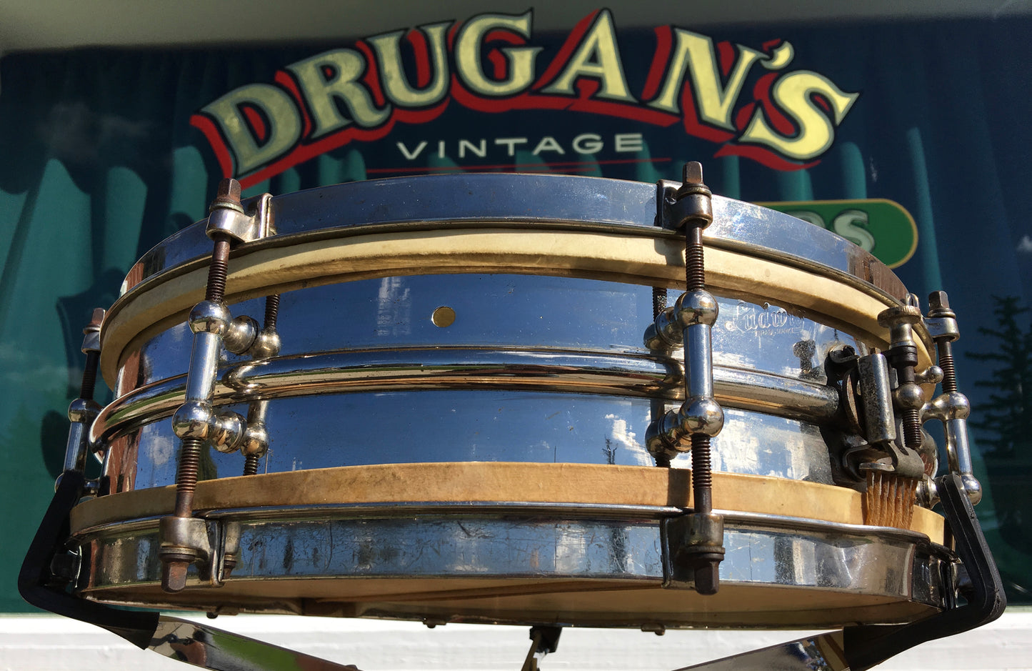 Vintage 1920s 4"x14" Ludwig Professional "Dance" Model Snare Drum 100% ORIGINAL!