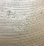 14" Vintage Italian Zanchi Revere Paper Thin Hi Hat Cymbals UFIP K 608g/636g #494