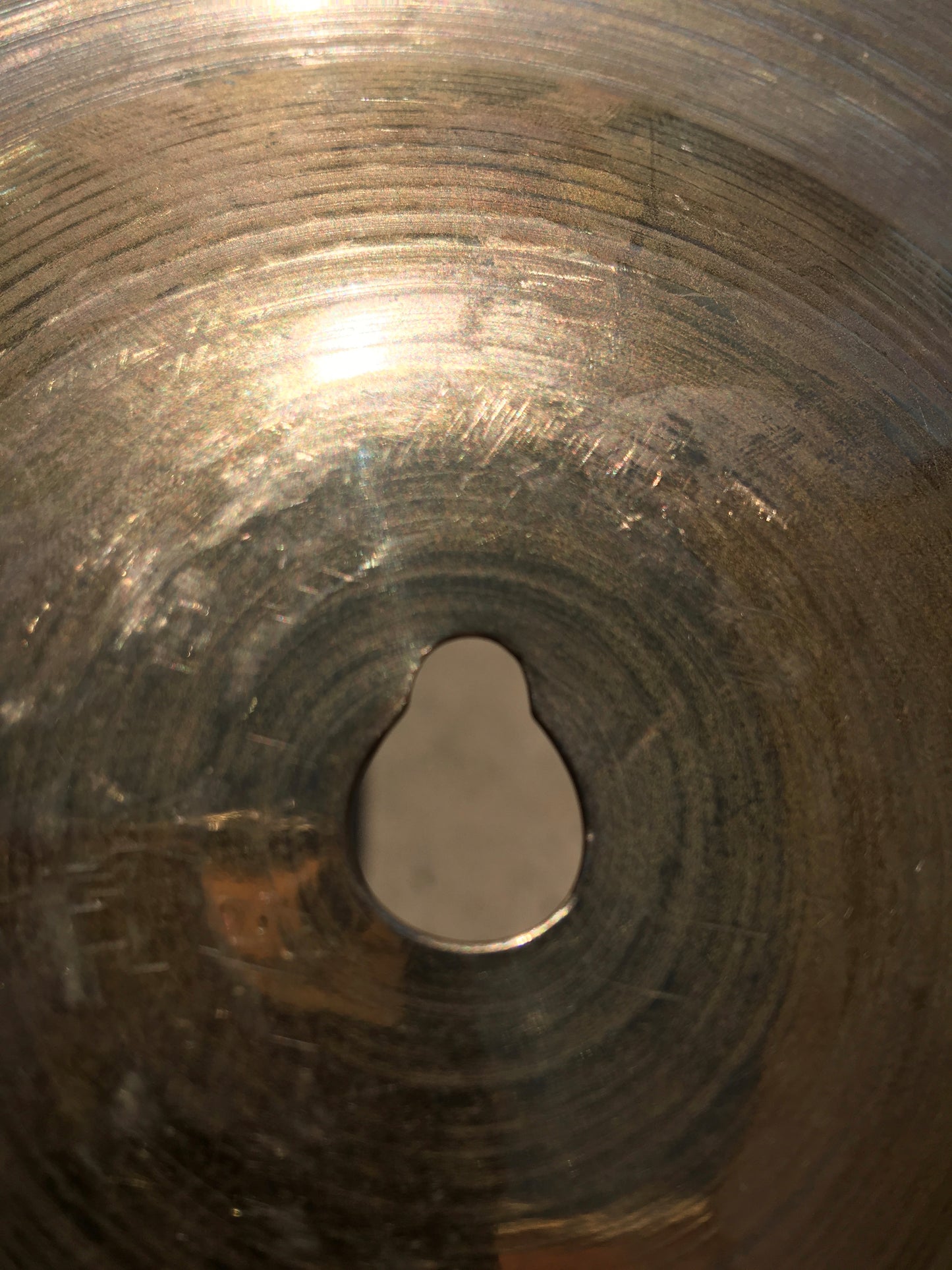20" Early '50s Zildjian A Trans Stamp Ride Cymbal 2186g #486