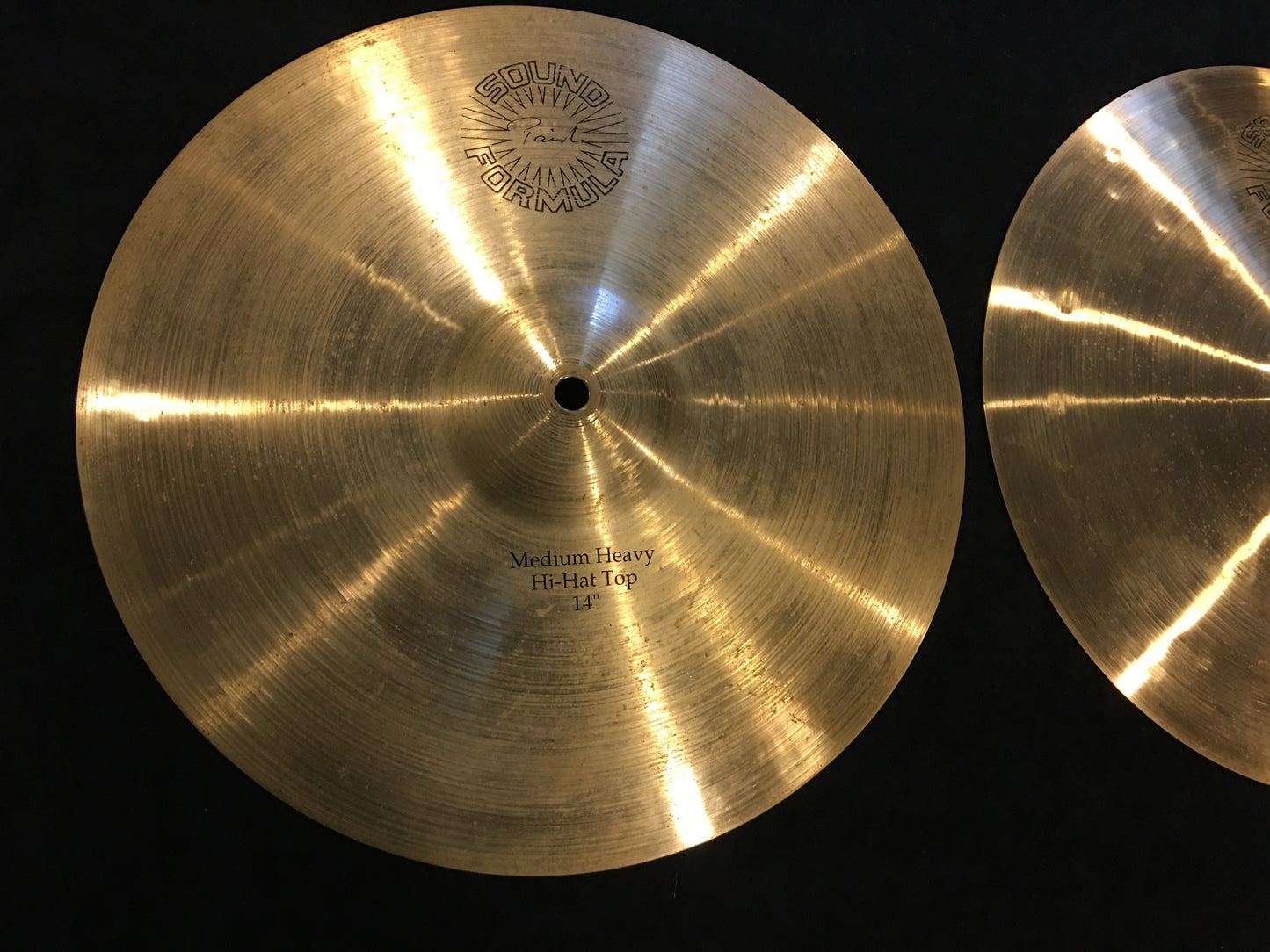 14" Paiste 1986 Sound Formula Medium Heavy Hi-Hat Cymbals
