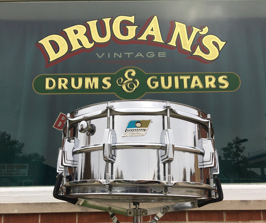 Ludwig 1970 Supraphonic Snare Drum 6.5"x14" LM402