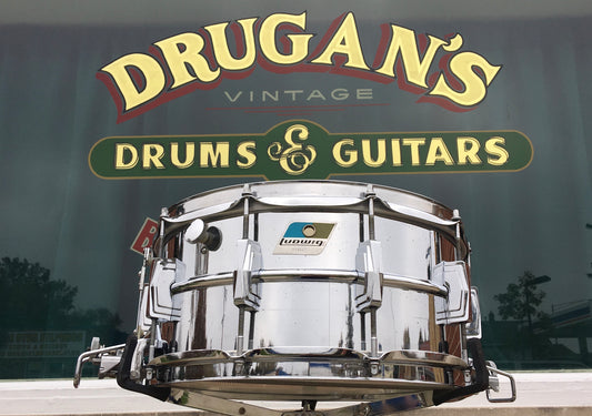 LUDWIG 1970 SUPER SENSITIVE SNARE DRUM 6.5"X14"