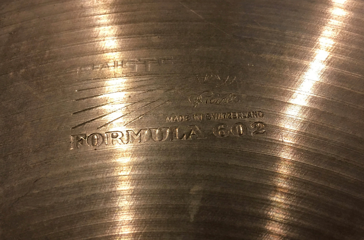 13" Paiste Formula 602 Pre Serial Number 1960s Hi-Hat Cymbals 604g/756g #485