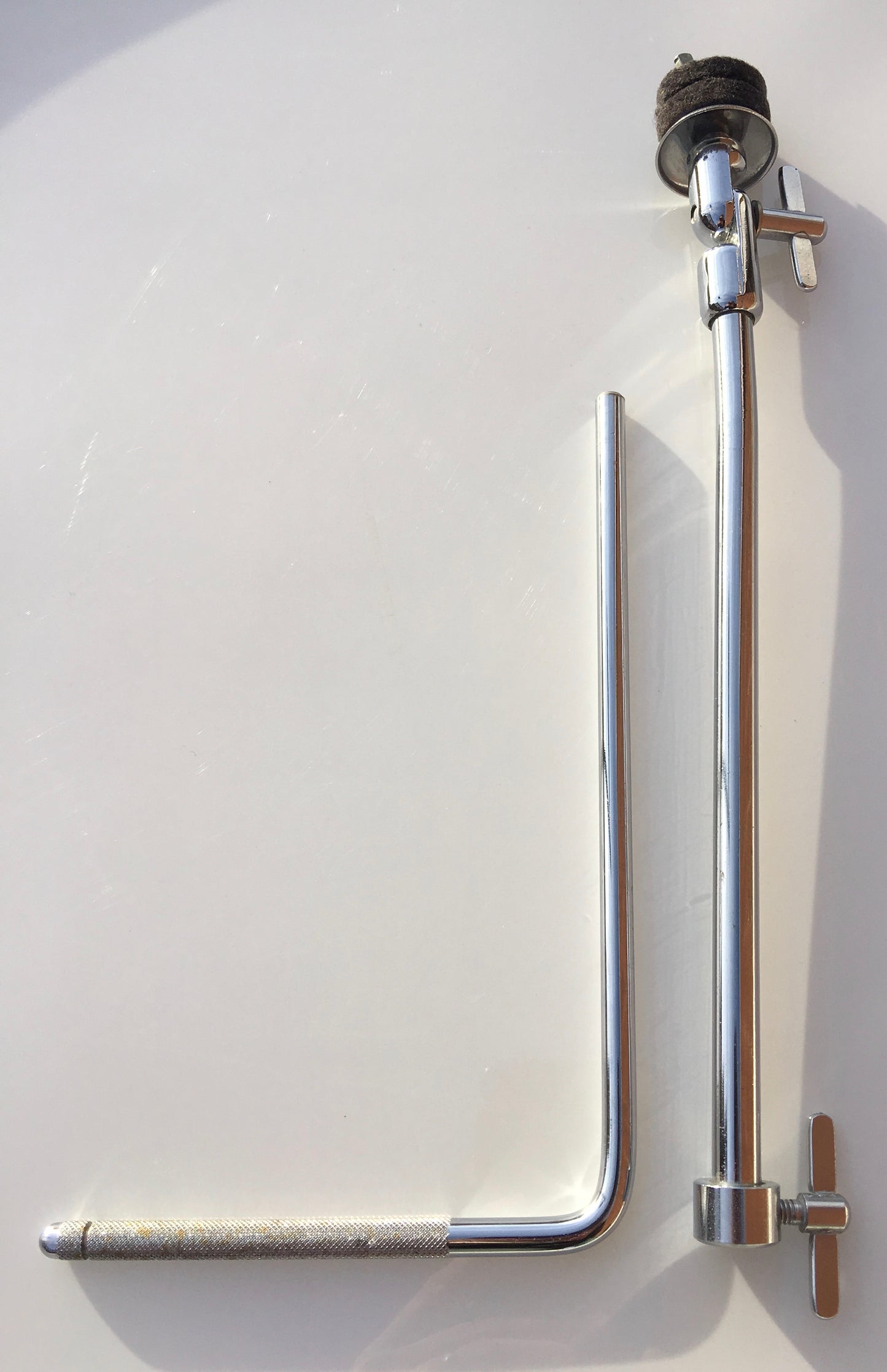 Vintage 1960's / 70's Slingerland Drum Set Cymbal L Arm Stand Clean !