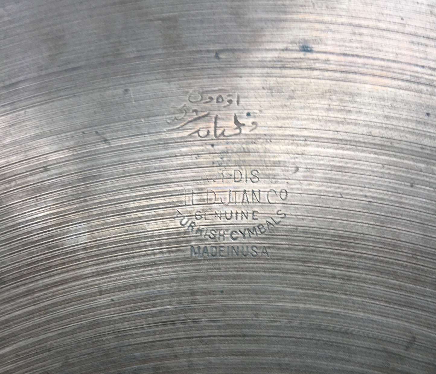 14" Zildjian A 1930s First Stamp Hi-Hat Cymbals 560g/722g# 410