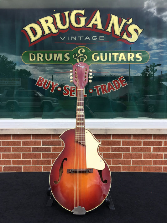 Vintage Kay K70 1950s Venetian Style Mandolin W/ Original Case