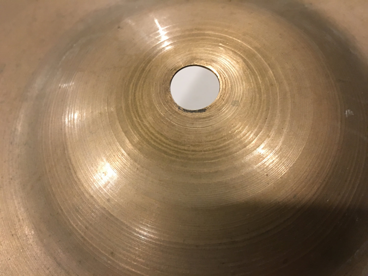12" Vintage 1930s Zildjian A 1st Stamp Splash / Trap Cymbal 378g #355