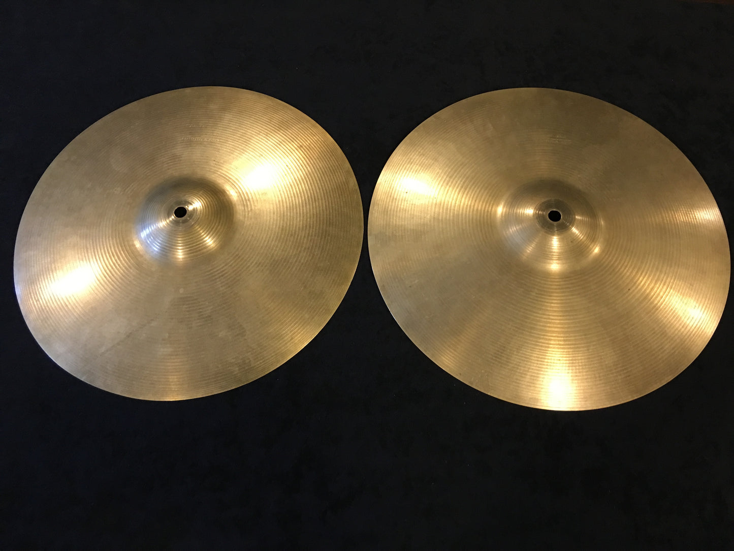 14" Paiste 602 Pre Serial # Hi Hat Cymbals 816/924g #94