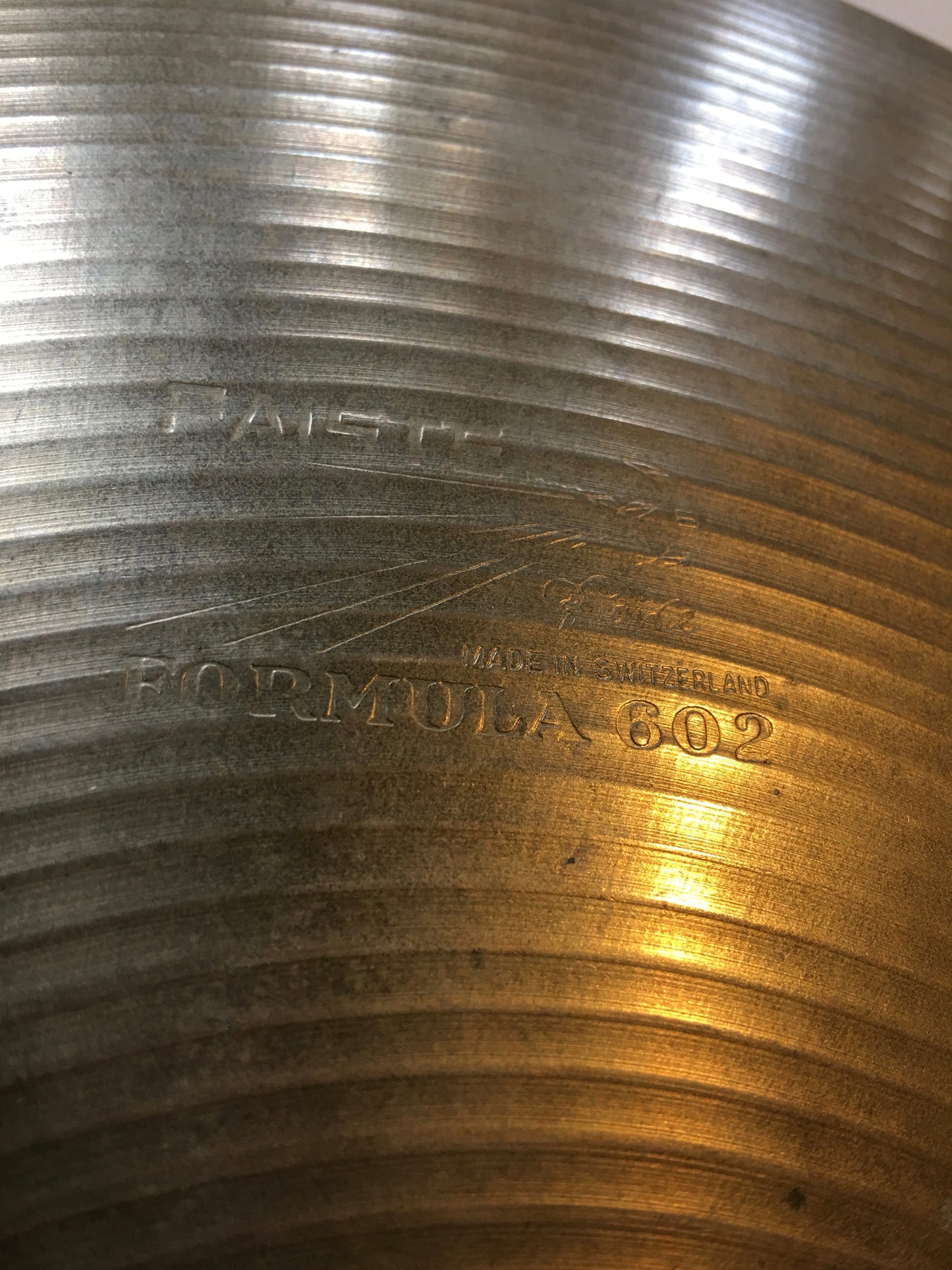 14" Paiste 602 Pre Serial # Hi Hat Cymbals 816/924g #94