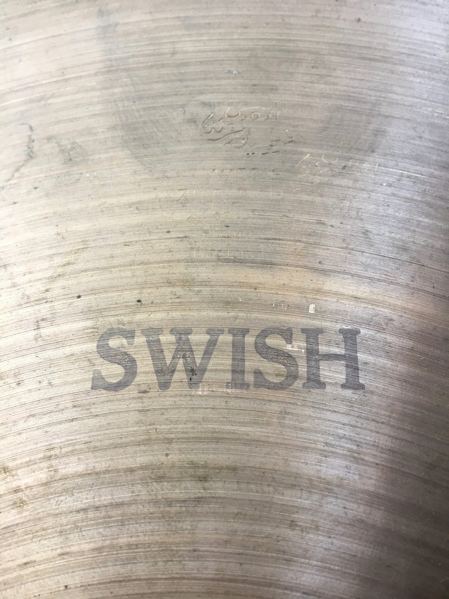18" Vintage Zildjian Swish #345