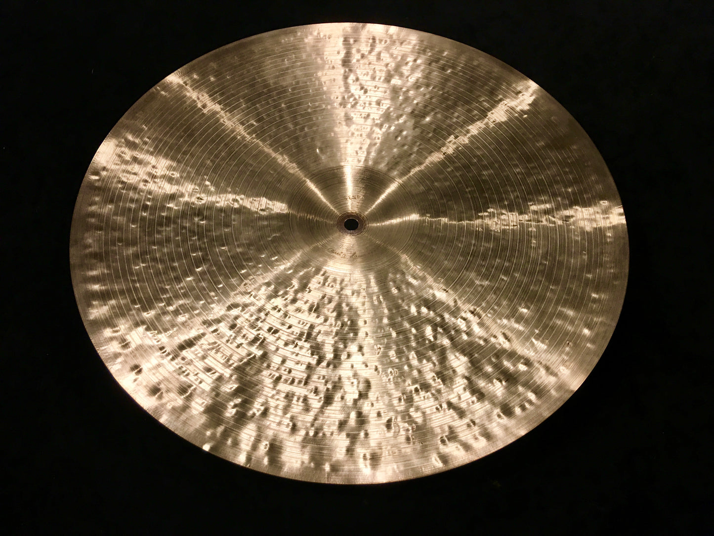 18" Craig Lauritsen Rustico Hand Hammered Artisan Crash-Ride Cymbal 1538g