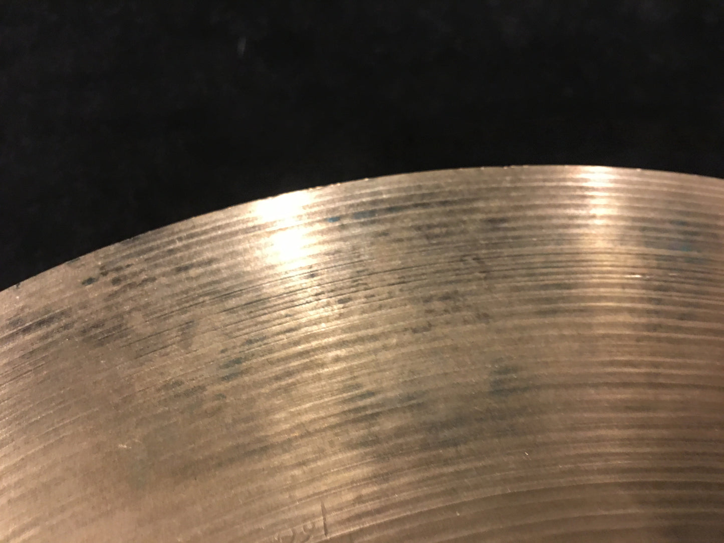 13" Vintage Zildjian A Tran Stamp Hi Hat Cymbal Pair - Light 388/458g #59