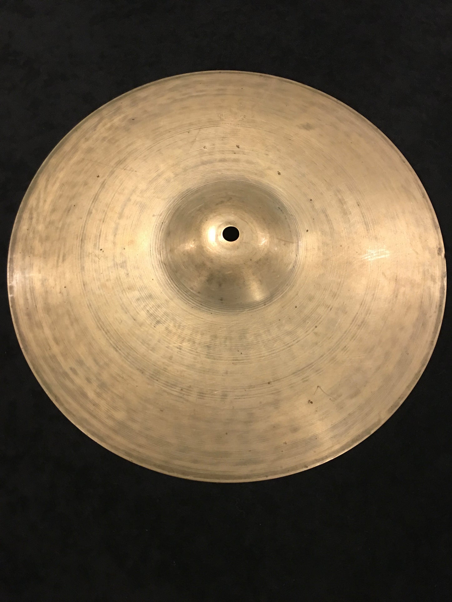 13" Vintage Zildjian Trans Stamp Crash / Hi Hat #353