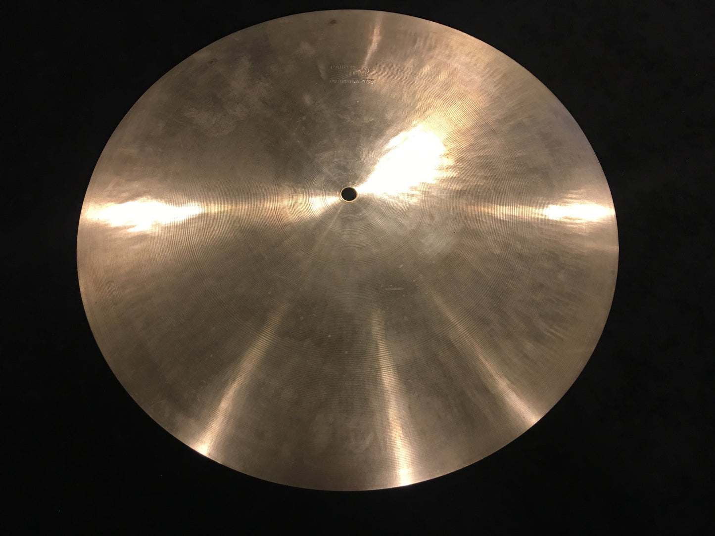 18" Paiste 602 Flat Ride Pre Serial Seven Sound Set Ride Cymbal 1510g RARE! #39