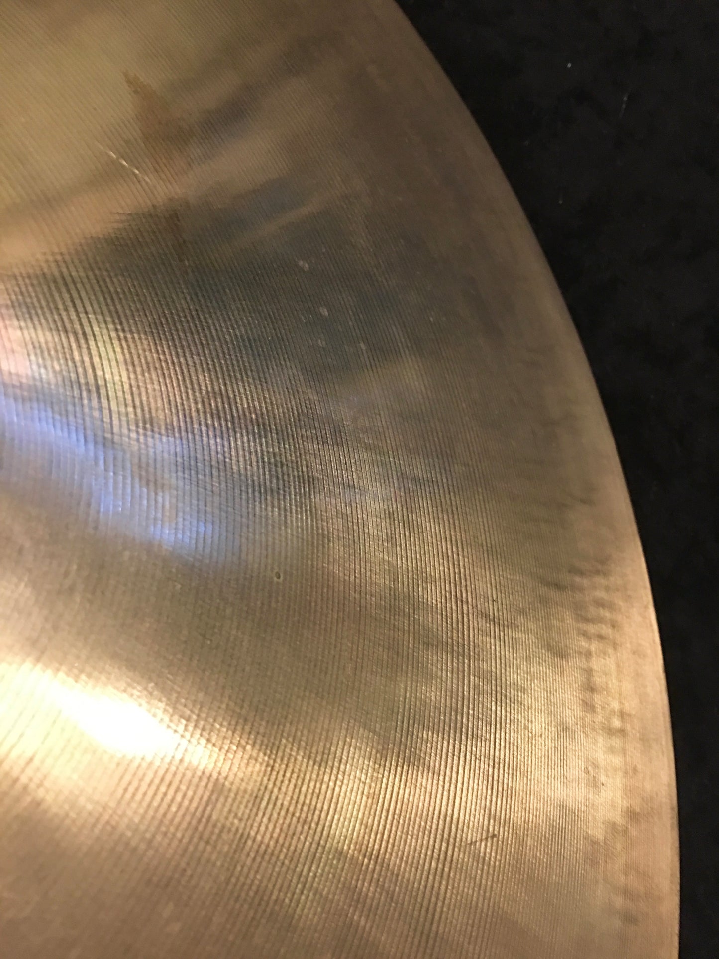 18" Paiste 602 Flat Ride Pre Serial Seven Sound Set Ride Cymbal 1510g RARE! #39