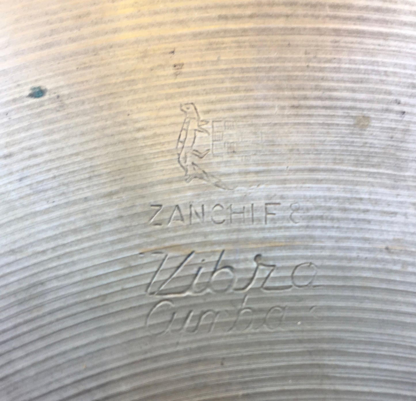 15" Italian Zanchi F&F Vibra Hi Hat Cymbal Pair UFIP 786/826g #498