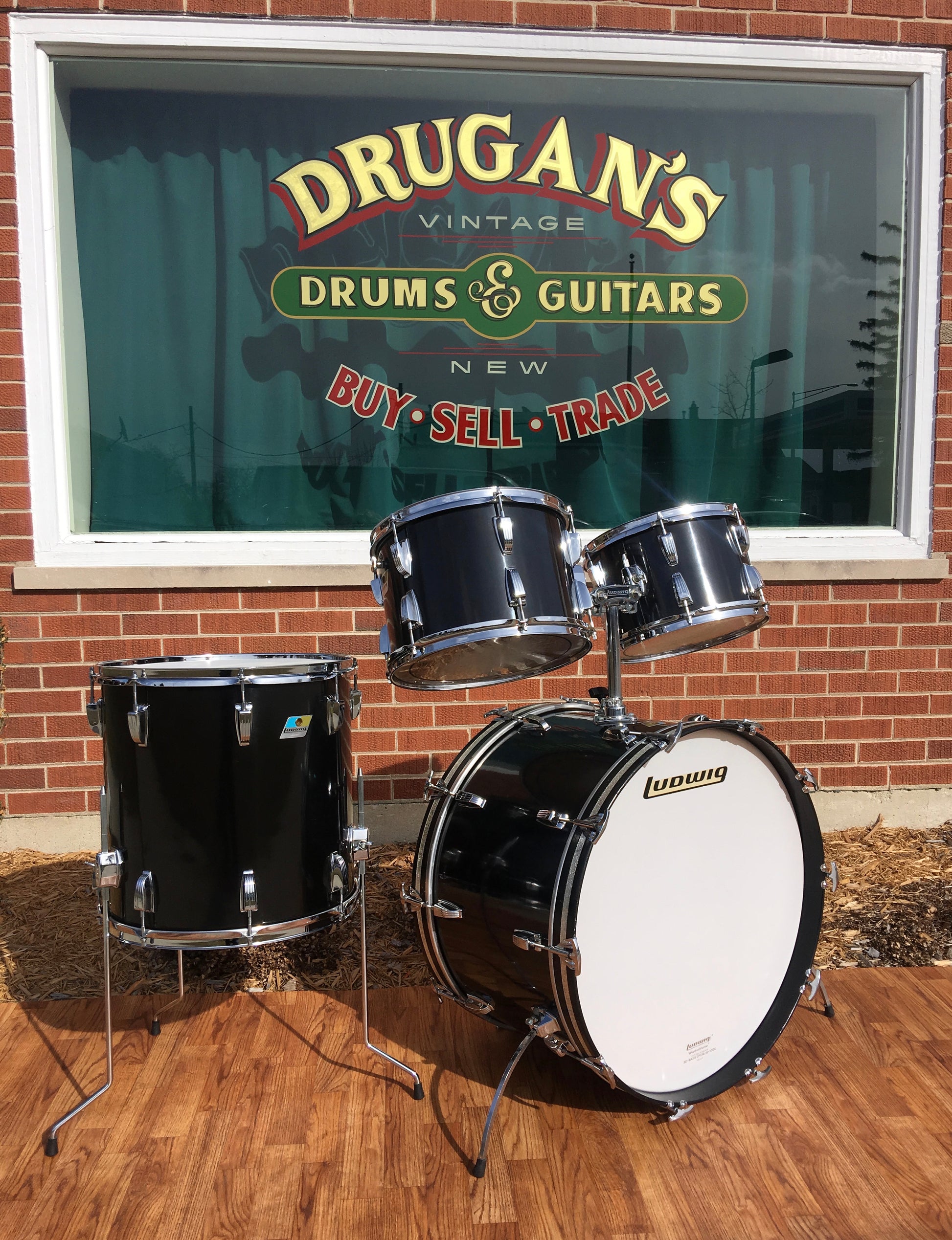 Ludwig 70's outlet drum set