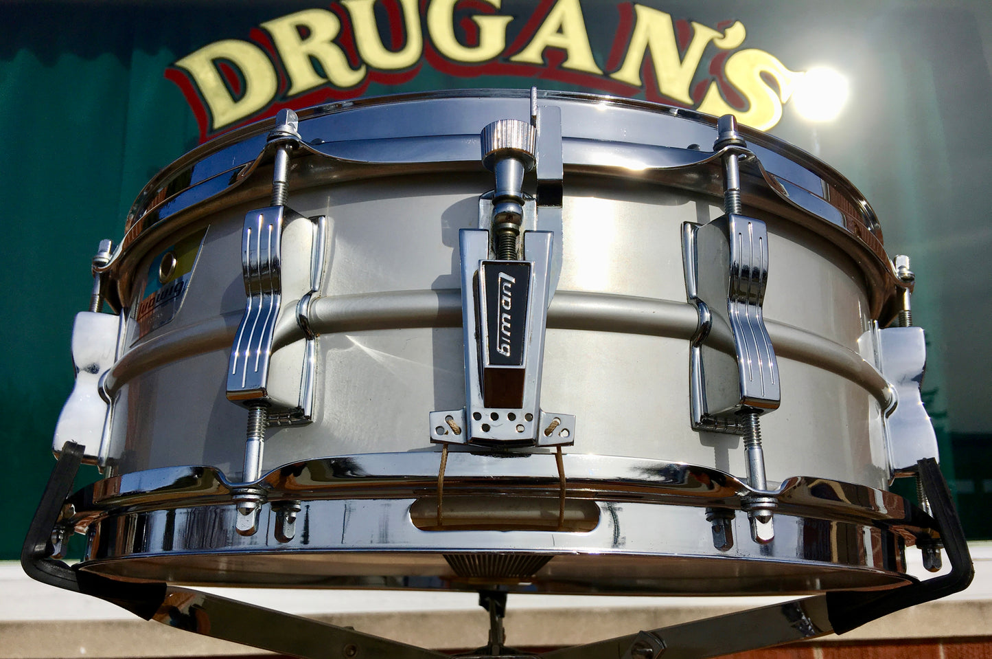 1970 Ludwig Acrolite Snare Drum 5"x14" - Clean