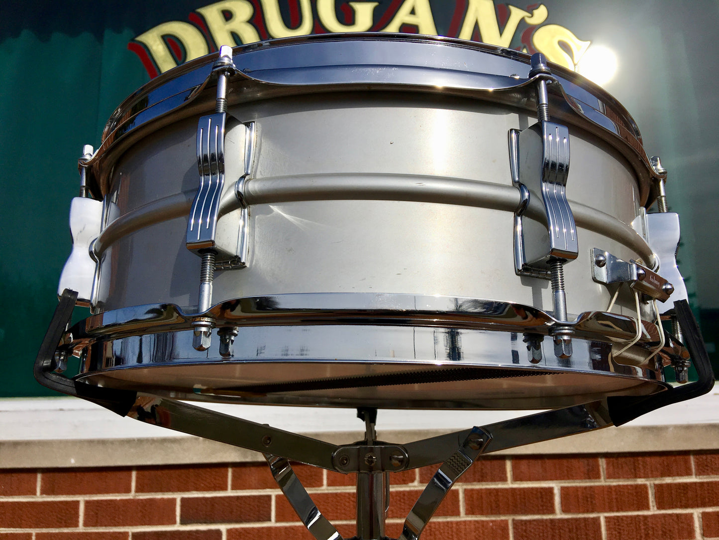 1970 Ludwig Acrolite Snare Drum 5"x14" - Clean