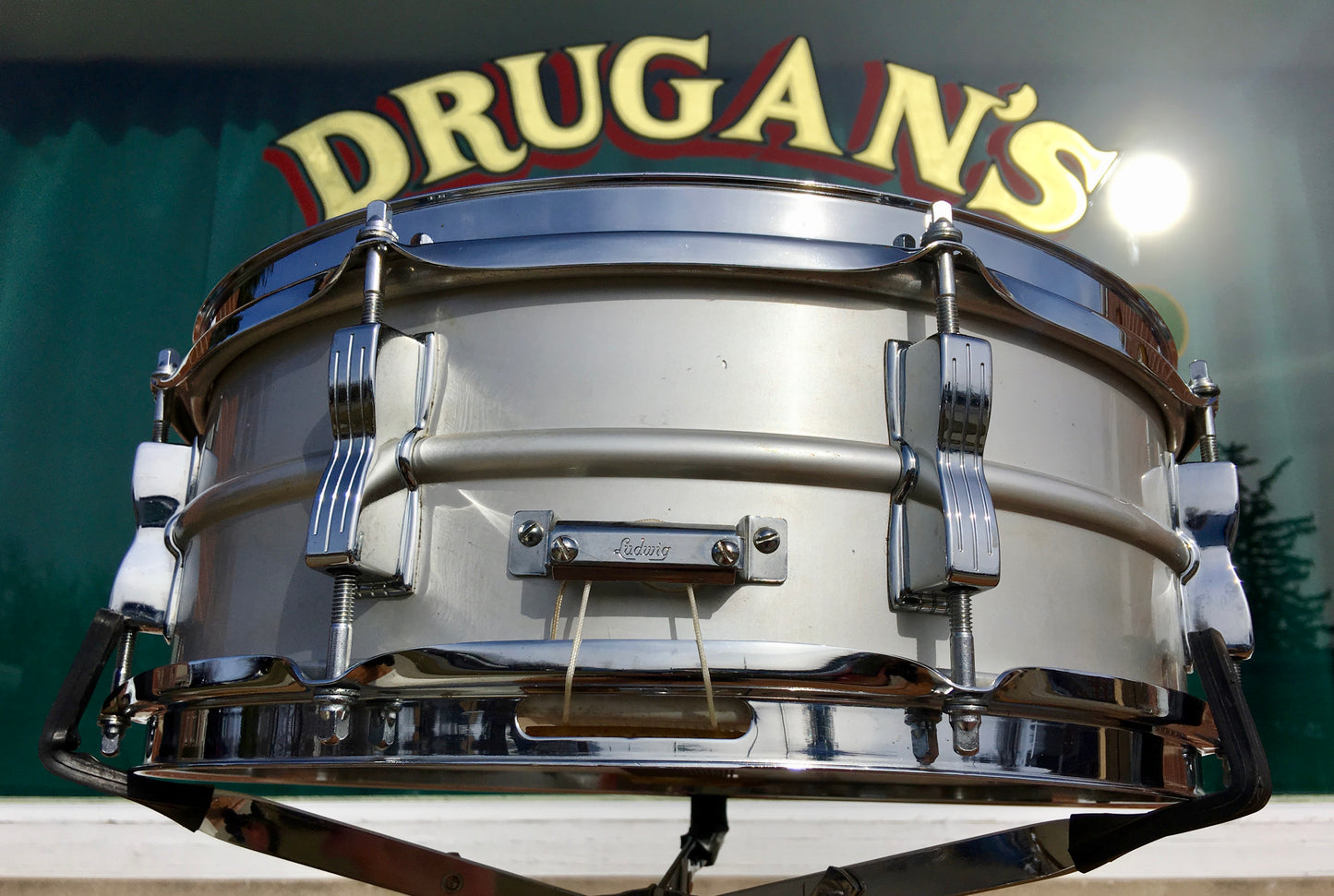 1970 Ludwig Acrolite Snare Drum 5"x14" - Clean