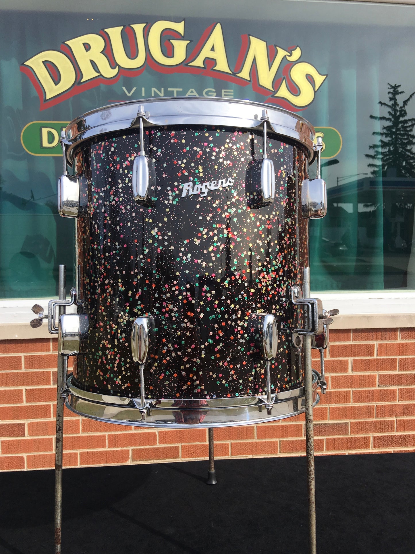 Rogers Mardi Gras Drum Set 20/12/14 Rare!